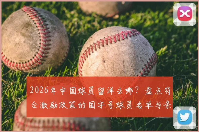 2026年中国球员留洋去哪？盘点符合激励政策的国字号球员名单与条件解析